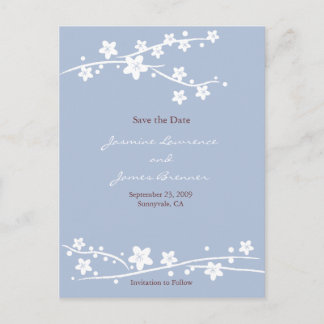 さくらブルー 案内ポストカード