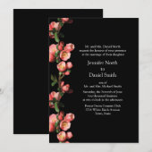 さくらモチーフのオーダーメイド結婚式招待状 招待状 (正面/裏面)