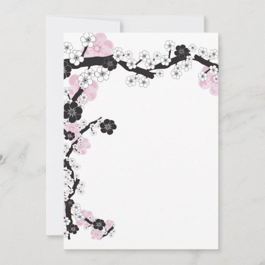 さくら招待状 招待状 (正面)