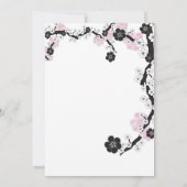 さくら招待状 招待状 (裏面)