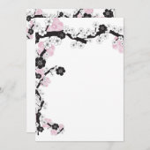 さくら招待状 招待状 (正面/裏面)