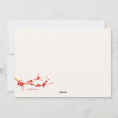 さくら支店 新年のカード シーズンカード (裏面)