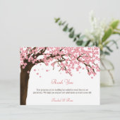 さくら水彩 感謝 サンキューカード (スタンド正面)