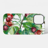 さくら無地パターン iPhoneケース (裏面横)