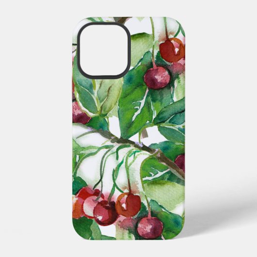 さくら無地パターン iPhoneケース (裏面)