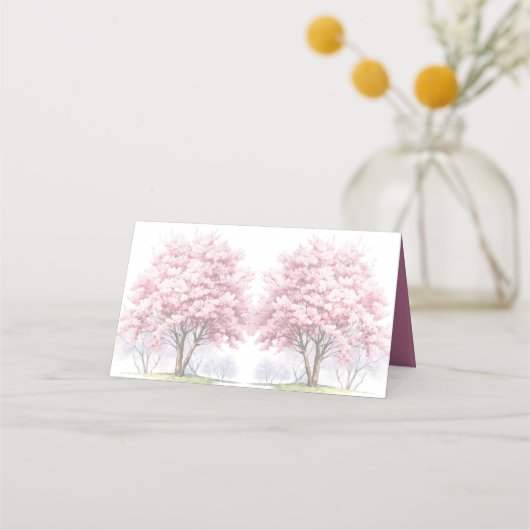 さくら高校 ブライダルティー プレイスカード (裏面)