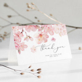さくら おしゃれ 結婚前のお祝い ありがとうカード サンキューカード