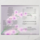 さくら お別れ会 テンプレート (裏面)