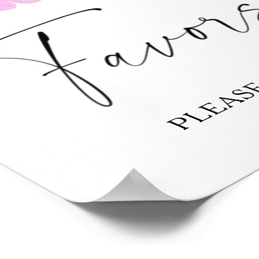 さくら - ウェディングギフトとしておひとつお持ちください ポスター (角)