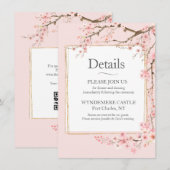 さくら エンクロージャーカード (正面/裏面)