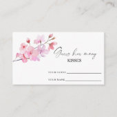 さくら - キスの数を当てて! ブライダルゲーム エンクロージャーカード (正面)