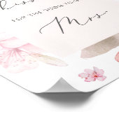 さくら キス いくつ ブライダルシャワーゲーム ポスター (角)