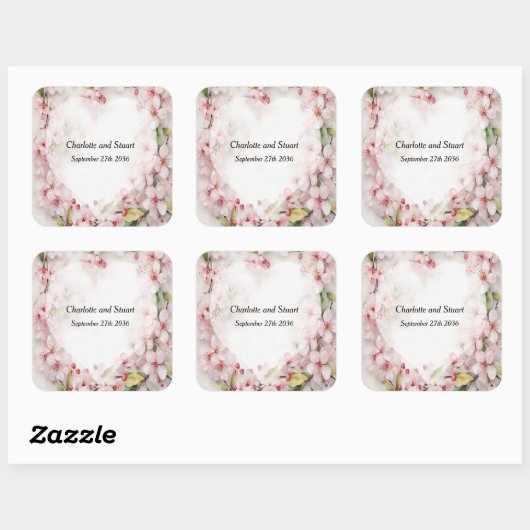 さくら スクエアシール (シート)