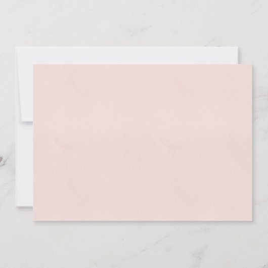 さくら テーマ 招待状 (裏面)