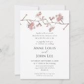 さくら ブルーム ウェディング 招待状 (正面)