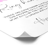 さくら - リングハント ブライダルシャワーゲーム ポスター (角)