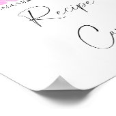 さくら - レシピカードをここに ポスター (角)