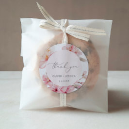 さくら 桜の結婚式 ラウンドシール