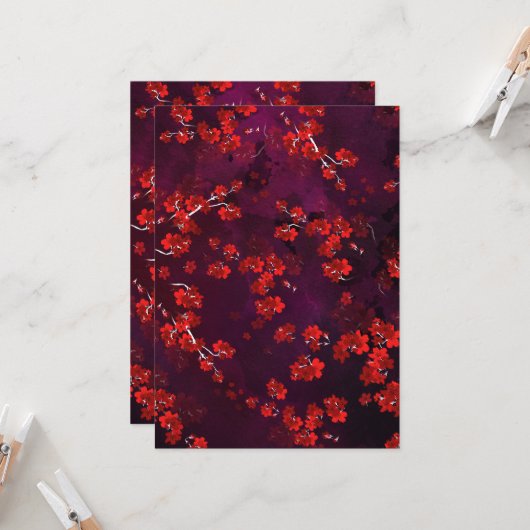 さくら 3 カード (正面/裏面インサイチュ)