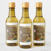 さくれくじ ワインラベル (ボトル)