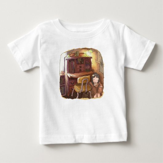 さくれやじ ベビーTシャツ (正面)
