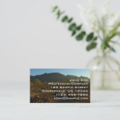 さぐあろサンライズさぐろ国立公園 名刺 (スタンド正面)