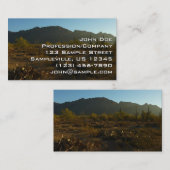 さぐあろサンライズさぐろ国立公園 名刺 (正面/裏面)