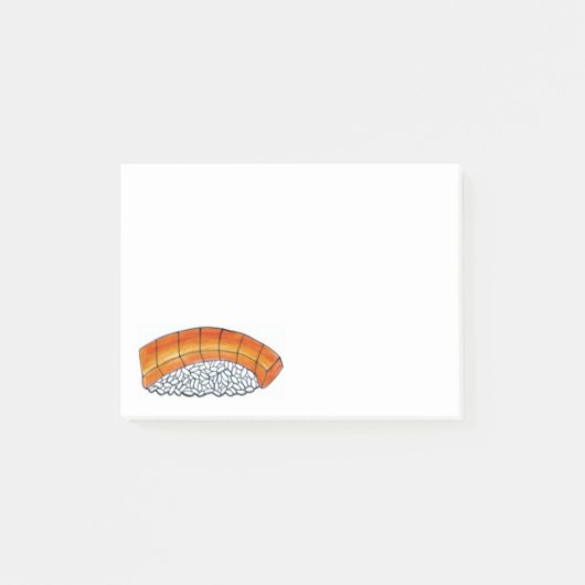 さけ・にぎり日本のすし食品 ポストイット (正面)