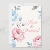 ささやかな庭園 招待状 (正面)