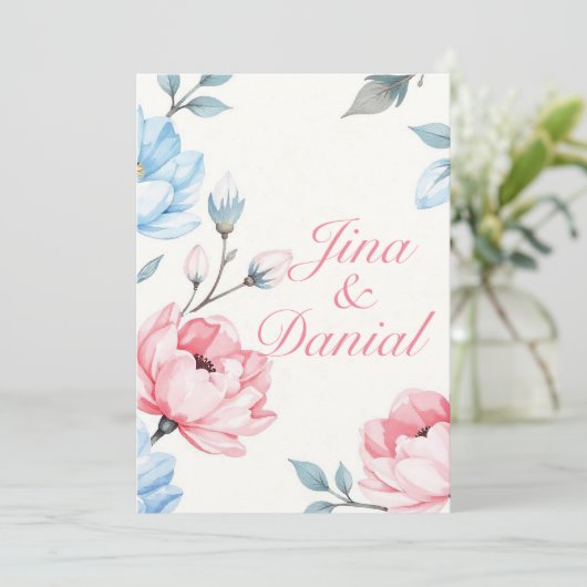 ささやかな庭園 招待状 (スタンド正面)