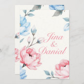 ささやかな庭園  招待状 (正面/裏面)