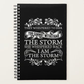 ささやかれた言葉に私は嵐だ プランナー手帳 (正面)