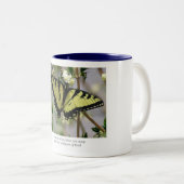 ささやきの蝶 ツートーンマグカップ (正面右)