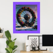 ささやきの輪 ポスター (ホームオフィス)