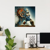 ささやきコスモス ポスター (ホームオフィス)