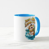 ささやきコレクション:猫の漁師の喜び マグカップ (正面右)