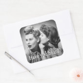 ささやきステッカー スクエアシール (封筒)