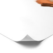 ささやきリスの主張のカスタマイズ ポスター (角)