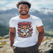 ささやき声と芸術的誰も気にない Tシャツ