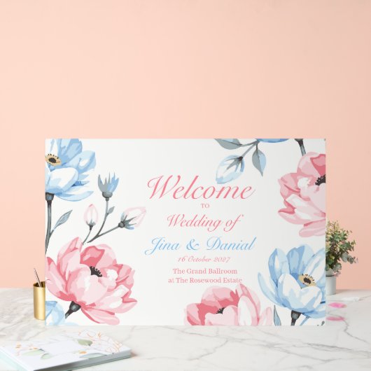 ささやき庭 アクリルサイン (ウェディング)