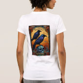 ささやき死 Tシャツ (裏面)