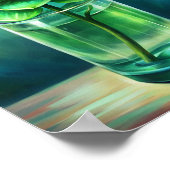 「ささやき自然」 ポスター (角)