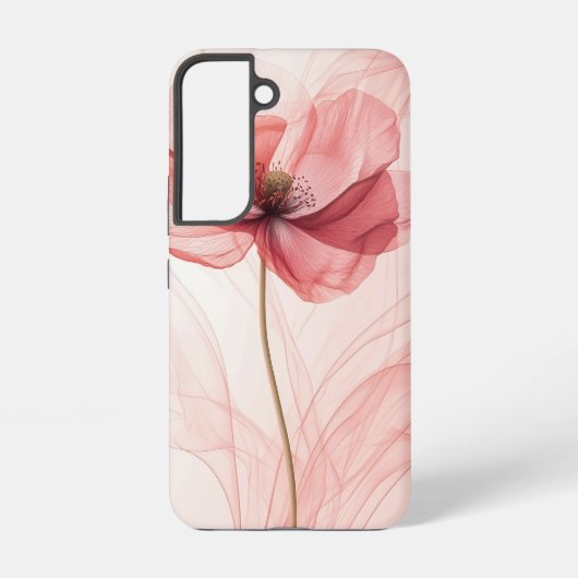 ささやき花びらの電話ケース SAMSUNG GALAXYケース (裏面)