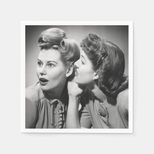 ささやき スタンダードカクテルナプキン (正面)