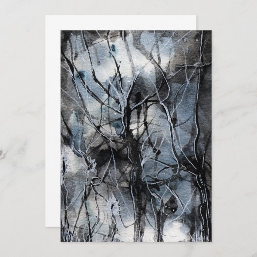 ささやき 招待状 (正面/裏面)