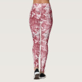 ささやき（赤） レギンス (裏面)