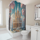 ささやく夢の城 シャワーカーテン (インサイチュ)