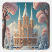 ささやく夢の城 スクエアシール (正面)