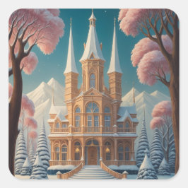 ささやく夢の城 スクエアシール