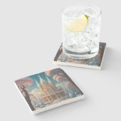 ささやく夢の城 ストーンコースター (横)